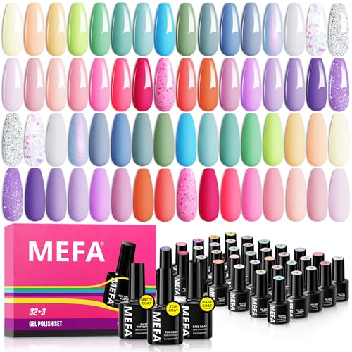 2A-Pastel 32 Colors Gel