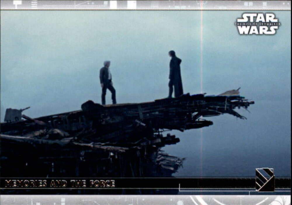 2020 Topps Star Wars The Rise of Skywalker Series 2 #57 Kylo Ren & Han Solo Memories and the Force Trading Card - Collectible for Fans, Display & Investment
