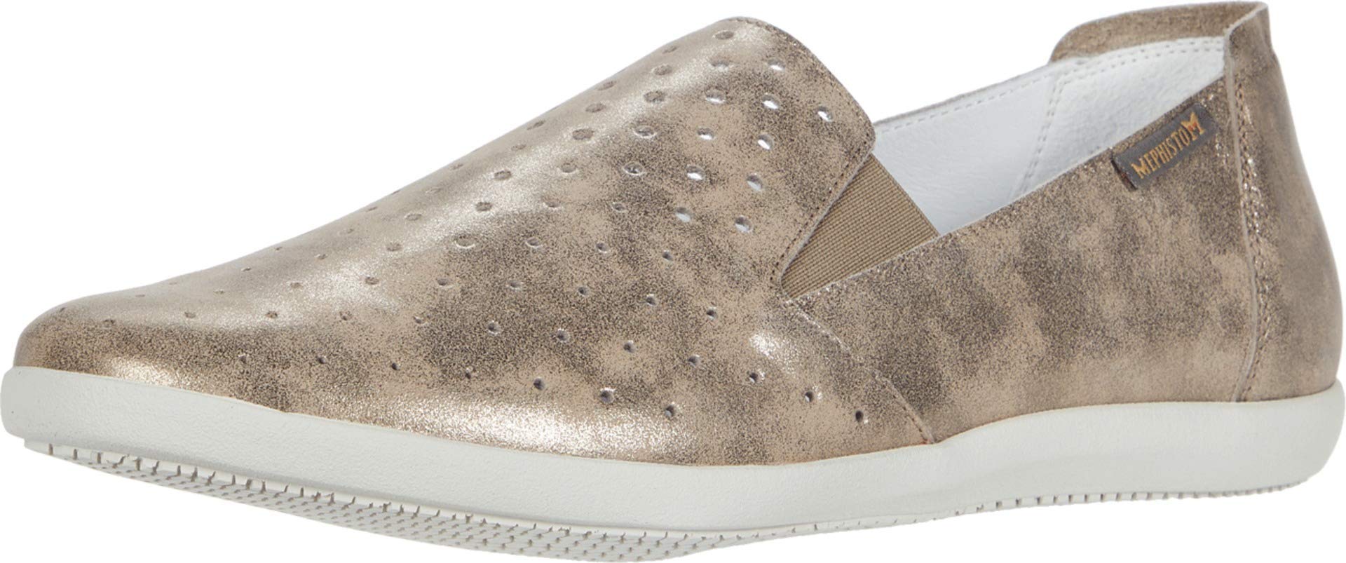 Mephisto Women's Korie Perf Leather Ballet Flats - Comfortable & Stylish Slip-On Shoes for Work, Travel & Everyday Wear