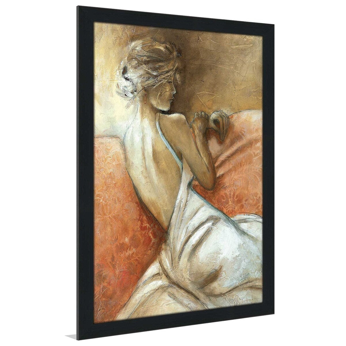 Carol Robinson 'A Quiet Refrain I' Acrylic Wall Art Print - Modern Abstract Painting for Living Room, Bedroom & Office Decor