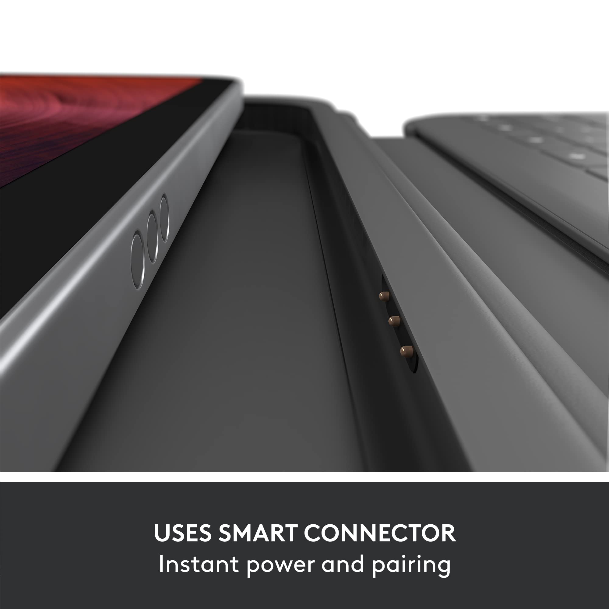 Logitech Rugged Folio Keyboard Case for iPad 10th Generation & A16 - Durable Spill-Proof Keyboard with Smart Connector | Perfect for Travel, Work & Outdoor Use (Graphite)
