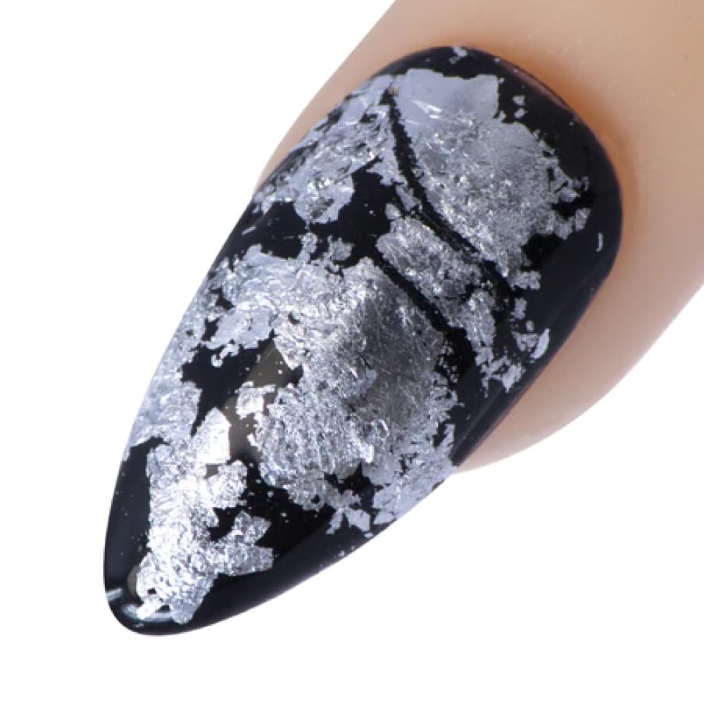 Young Nails Foil Nail Art Sheets - Metallic Transfer Foils for Acrylic & Gel Nails - High-Shine DIY Manicure Kit for Home & Salon Use - Perfect for Parties, Weddings & Special Occasions