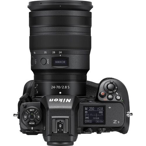Nikon Z9 Full Frame Mirrorless Digital Camera Body - Professional 8K Video & 45.7MP Still Photography for Sports, Wildlife & Wedding Photography