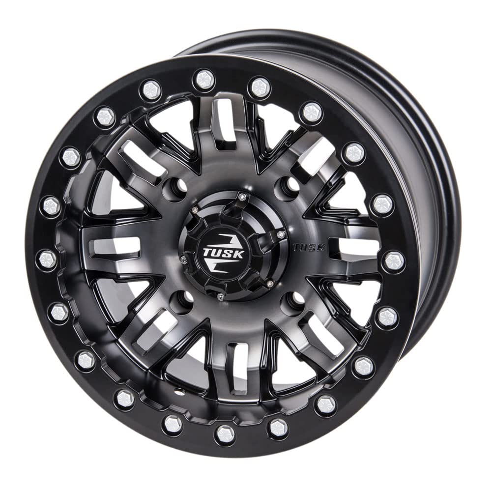 4/110 Tusk Teton Beadlock Wheel 14x7 5+2 Offset for Tracker 500S - Off-Road & Trail Riding