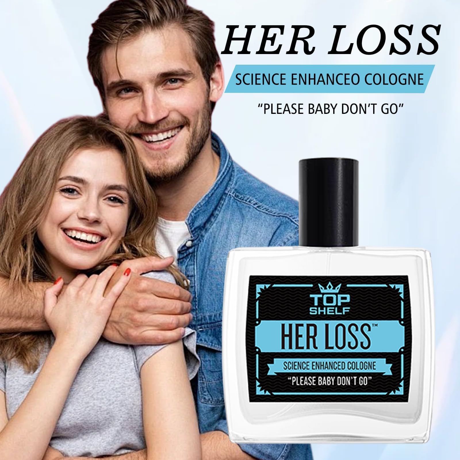 3.30oz Her Loss Cologne for Men - Premium Pheromone Perfume with Hypnosis 2.0 Technology | Long-Lasting Fragrance for Dating, Nightlife & Special Occasions