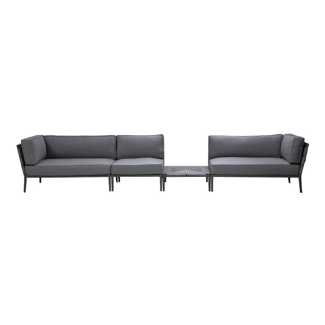 Premium Conic Outdoor Modular Sofa Set - Waterproof & UV Resistant Patio Furniture for Backyard, Garden, Poolside - Comfortable Sectional Couch with Adjustable Configurations