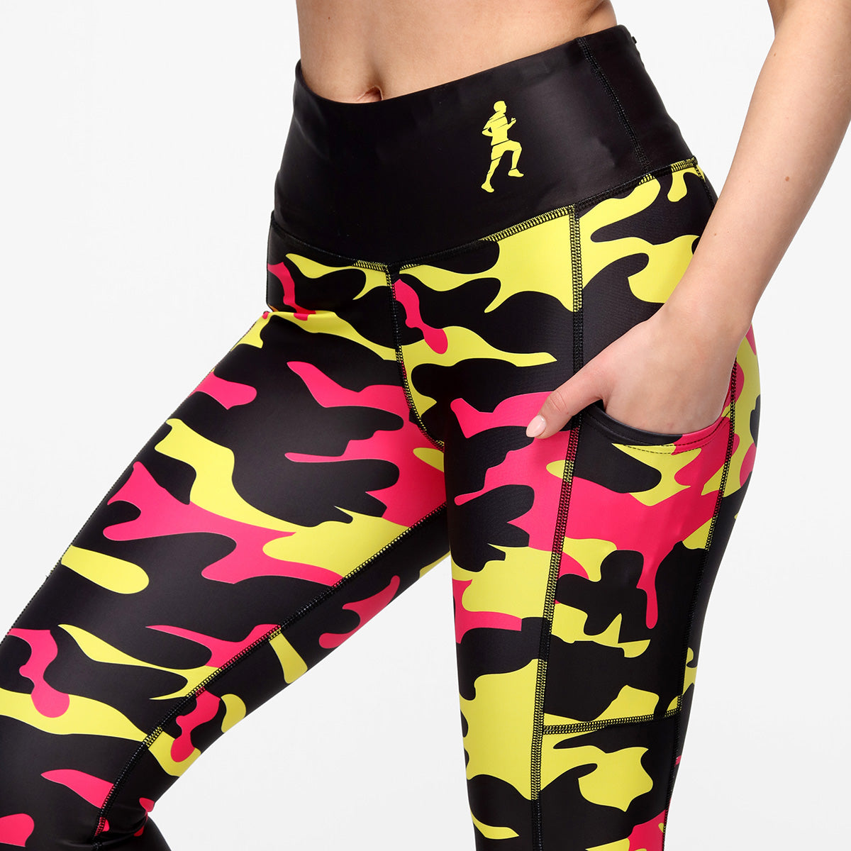 LLHM Camo Print Yoga Pants - Women's High Waisted Stretchy Leggings for Workout, Running & Casual Wear | Perfect for Gym, Hiking & Everyday Comfort