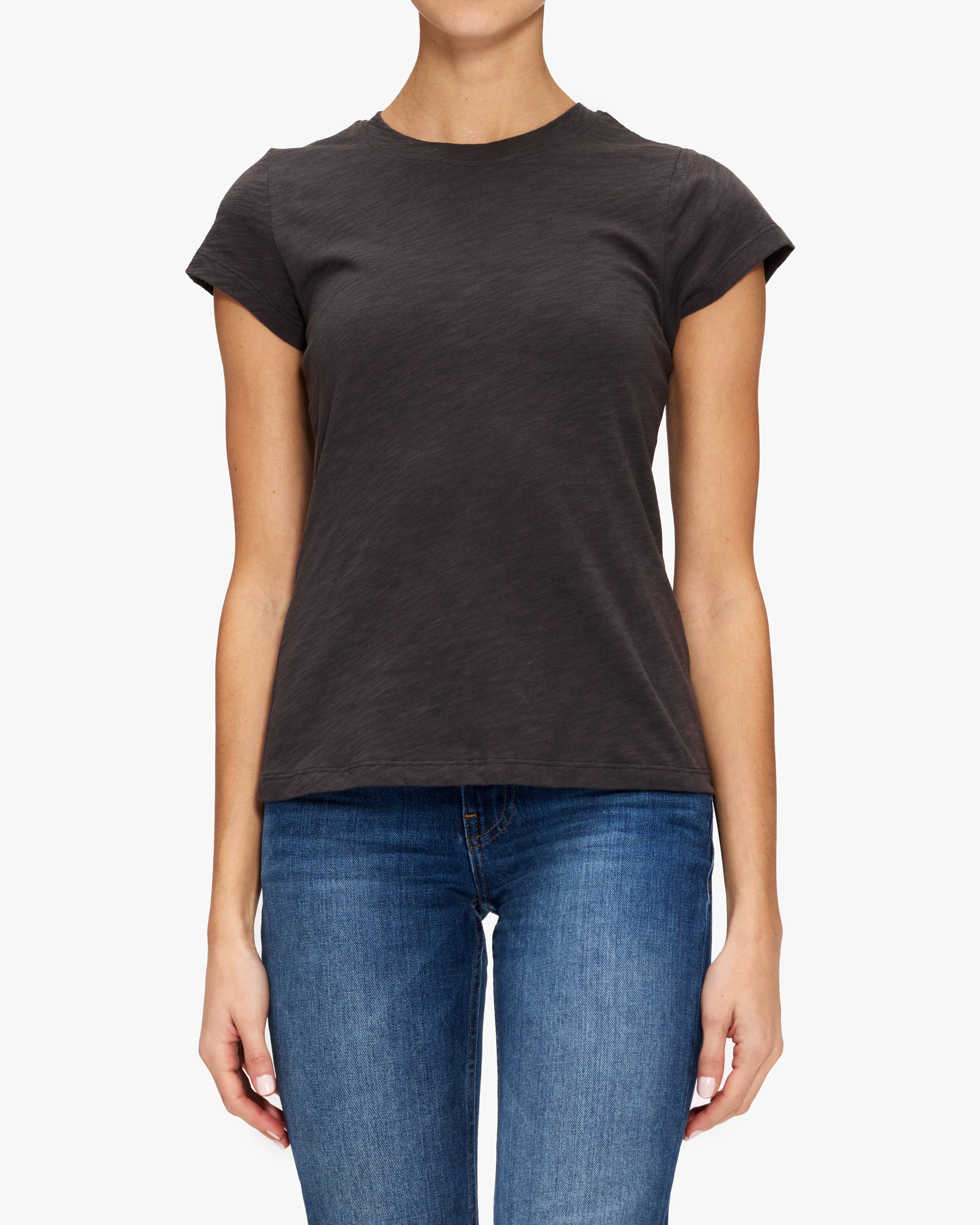 LNA Fitted Classic Cotton Crew Neck T-Shirt for Men - Soft Breathable Casual Tee - Perfect for Everyday Wear, Gym & Outings