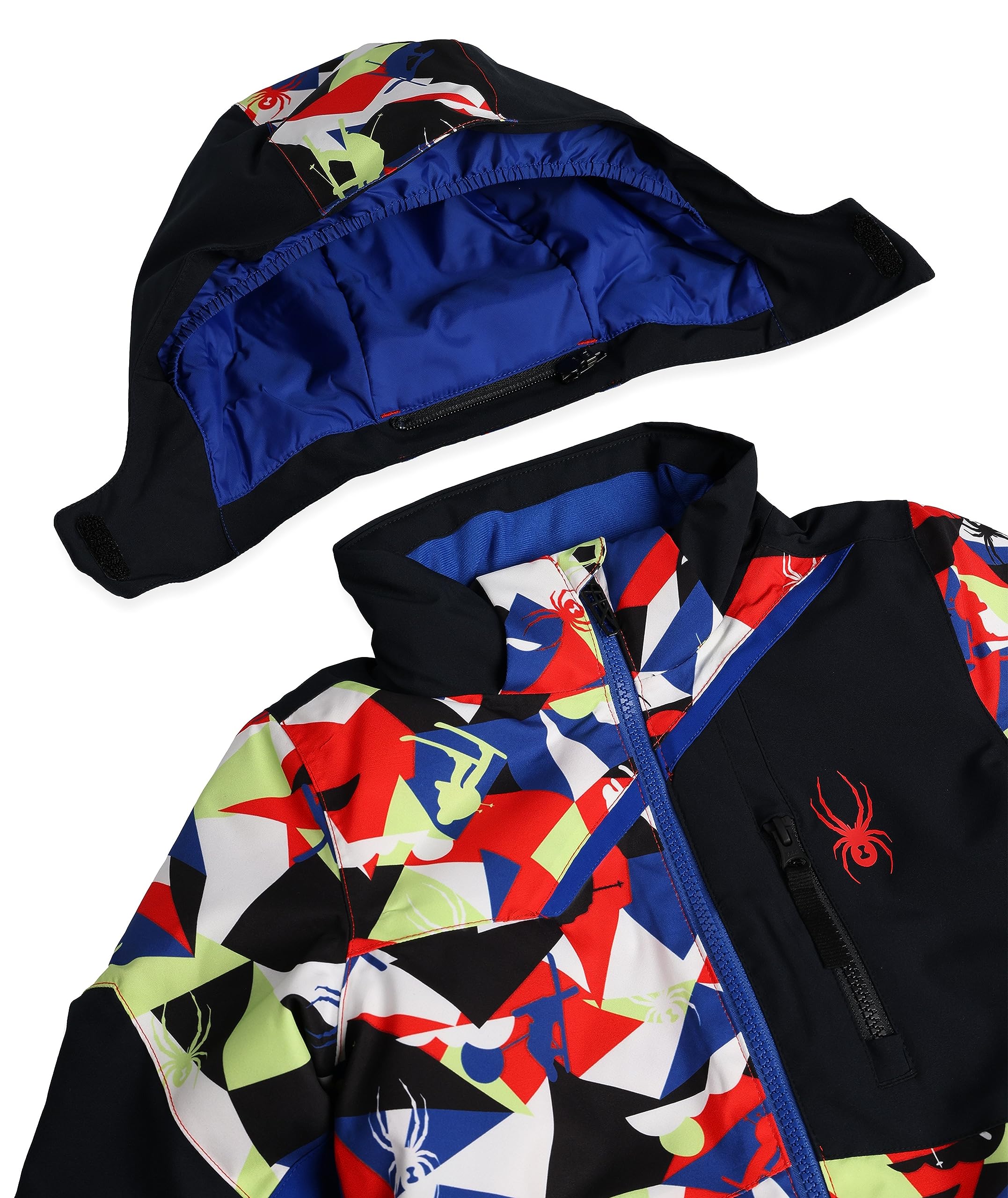 Spyder Boys Challenger Insulated Ski Jacket - Waterproof Winter Jacket for Kids - Warm Snow Jacket for Skiing, Snowboarding & Outdoor Winter Activities