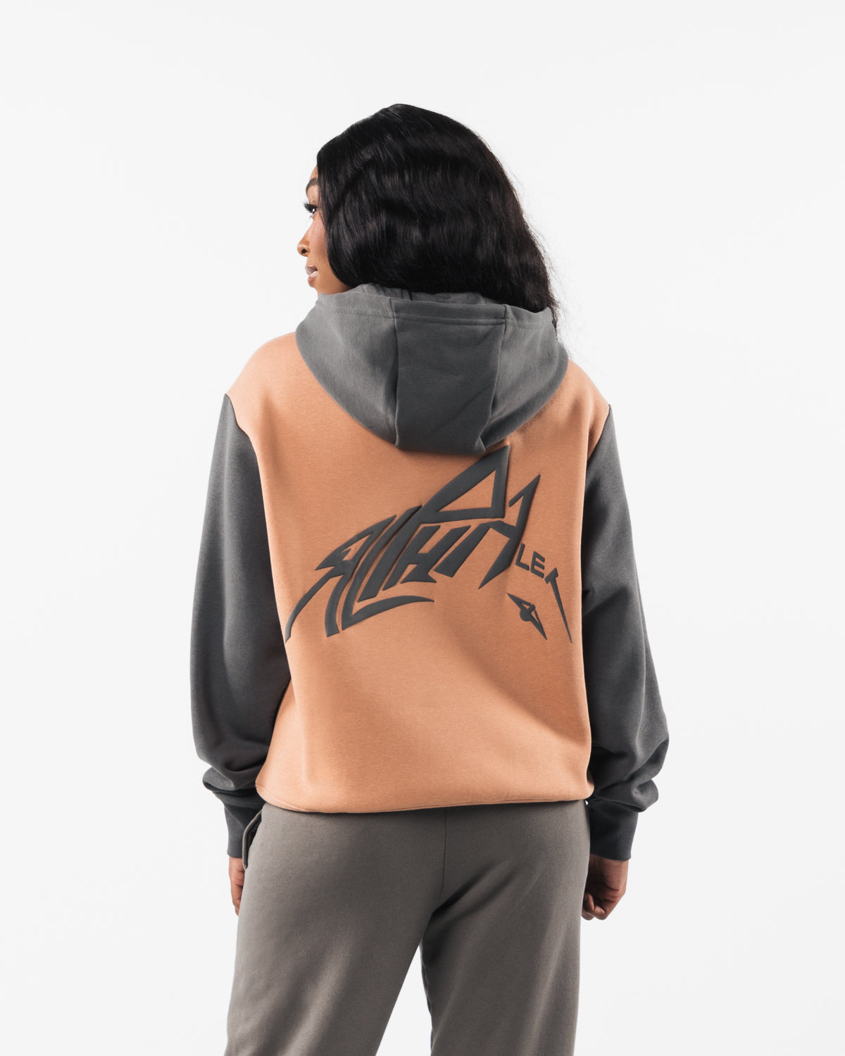 Stylish Stencil Hoodie for Men & Women - Trendy Clay Color Pullover for Casual Wear, Street Fashion & Everyday Comfort