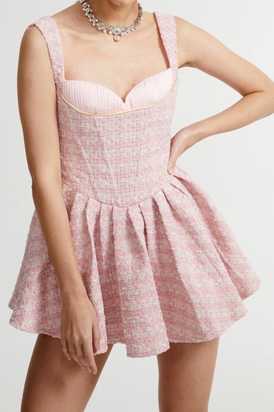 Amalthea Knitted Mini Dress for Women - Soft Stretch Bodycon Party Dress - Perfect for Night Out, Date Night, and Special Occasions