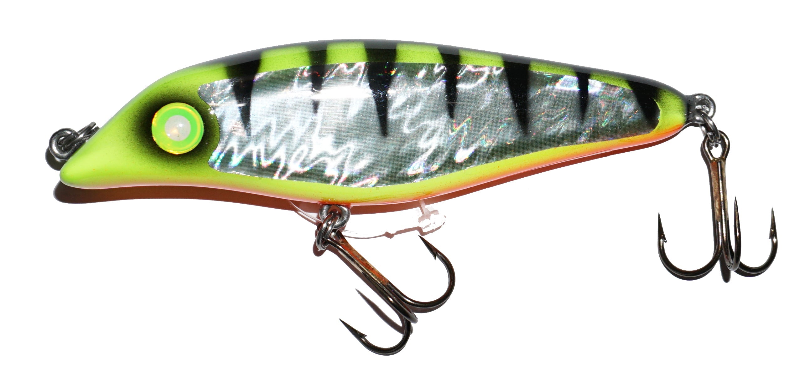 Big Fork Flash Sand Cat 4.5 Jerkbait Fishing Lure - Topwater Bass Fishing Bait for Freshwater & Saltwater - Perfect for Casting, Trolling and Jigging