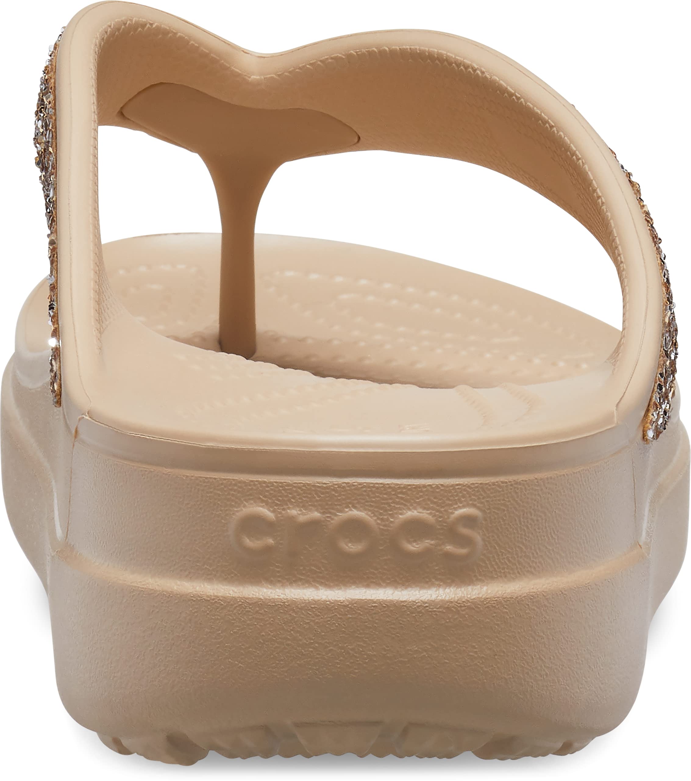 Crocs Sloane Embellished Wedge Flip Flops - Women's Comfortable Sandals with Stylish Design | Perfect for Beach, Pool, and Summer Outings