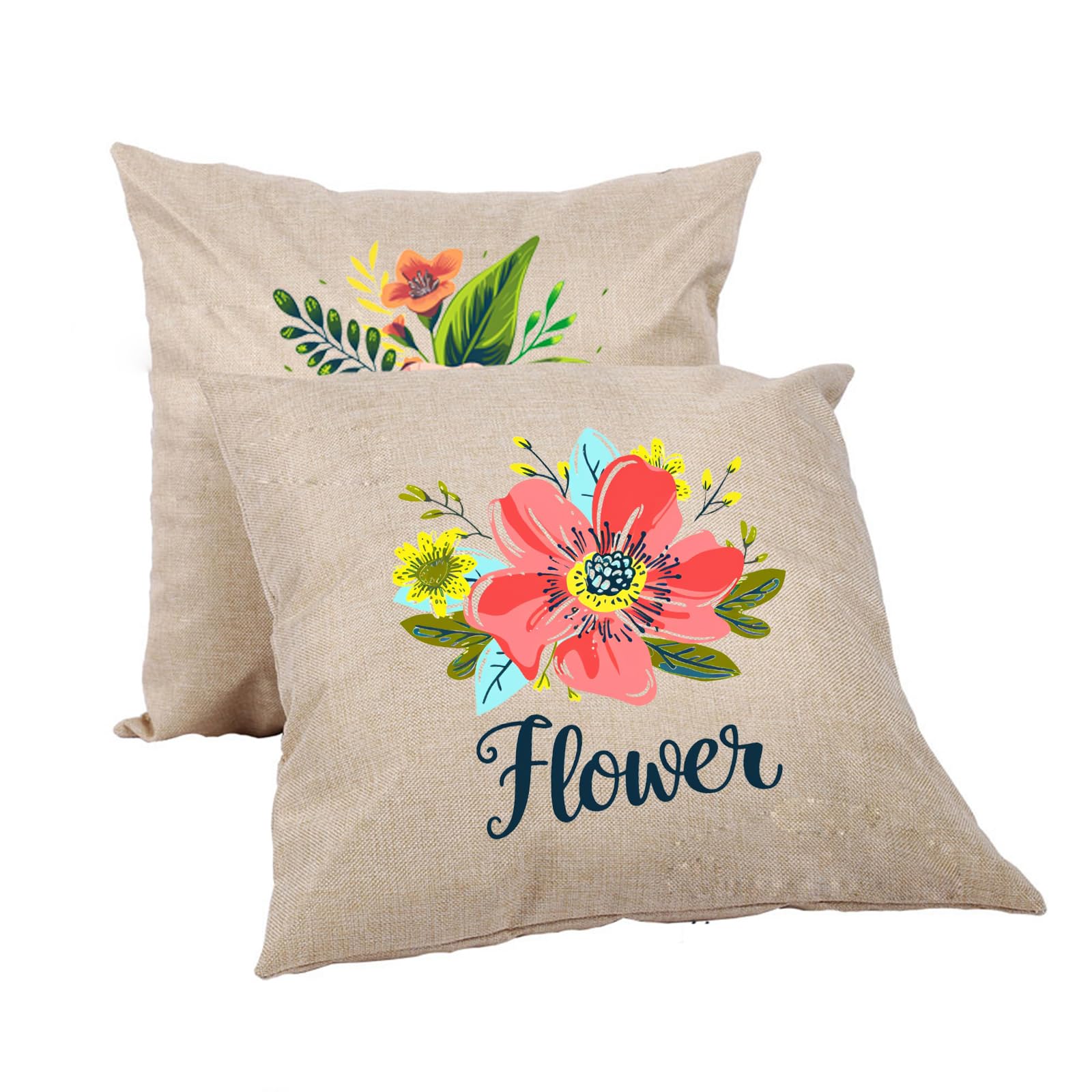 3D Sublimation Blank Linen Pillow Cases with Invisible Zippers - Fashionable Cushion Covers (50pcs/Carton) - US Stock - Perfect for Home Decor, Bedroom Accessories & Gift Giving