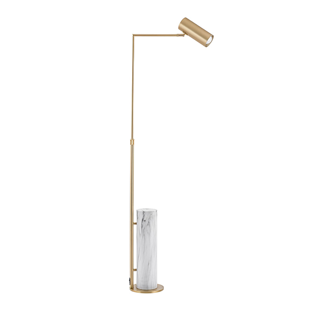 Modern Dimmable LED High Floor Lamp for Living Room - Adjustable Brightness, Tall Standing Light for Bedroom, Office & Reading Corner - Warm White to Cool Daylight (3000K-6500K)