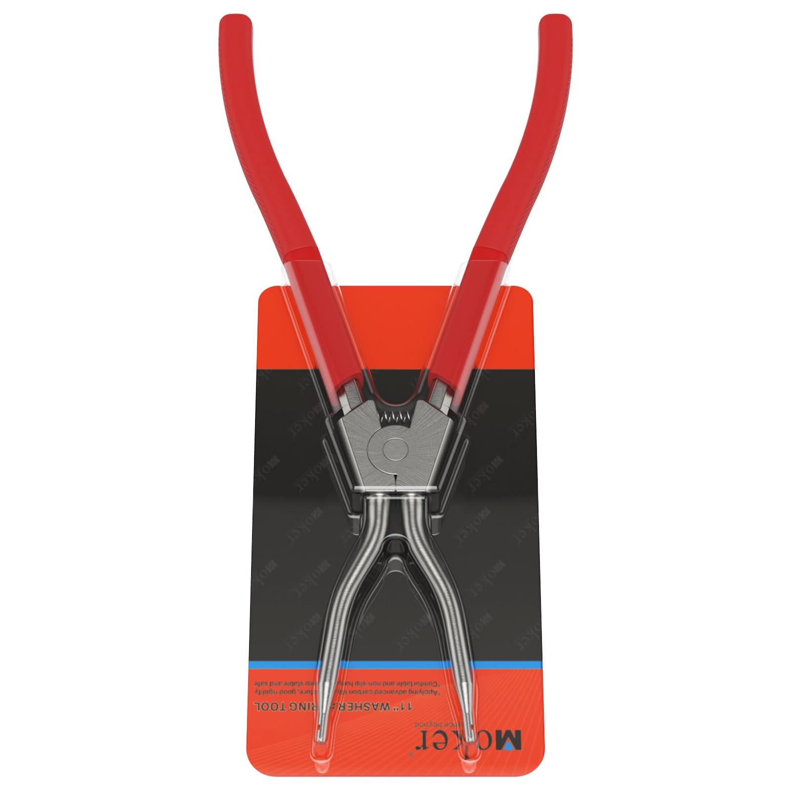 LG Front Load Washer Spring Expansion Tool - Moker Spring Removal Tool for Inner/Outer Boot Seal Retaining Ring, OEM 383EER4001A & 383EER4004A Replacement - Red | Perfect for DIY Washer Repairs & LG Front Loader Maintenance