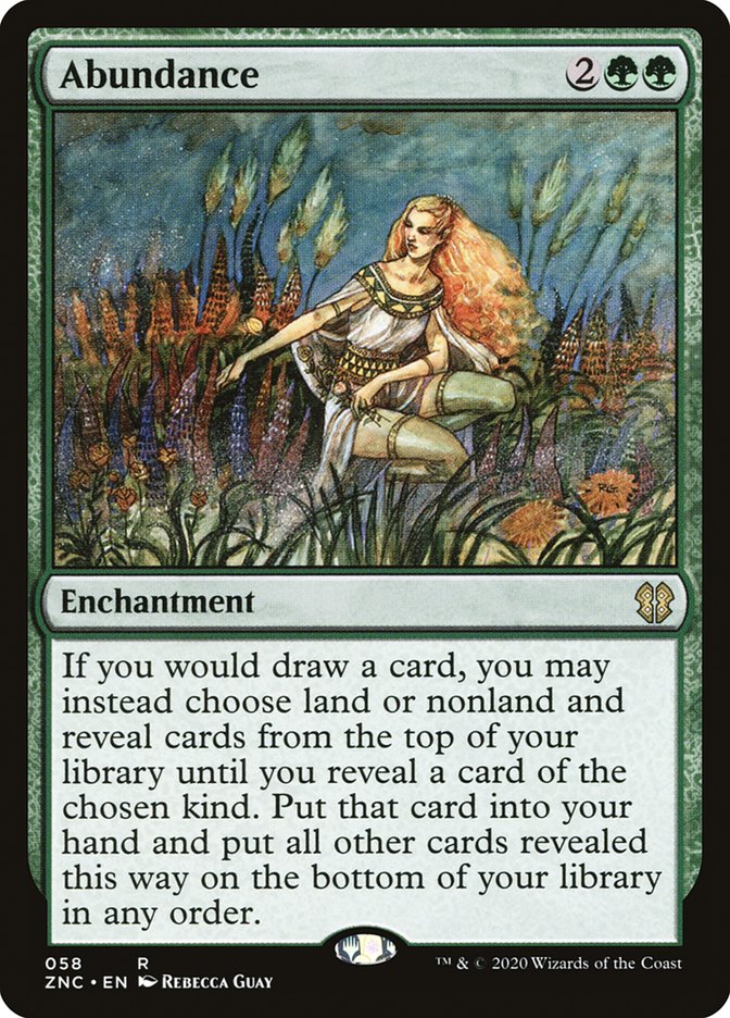 Zendikar Rising Commander Deck - Abundance | Magic: The Gathering MTG Commander Card Game for Strategy & Multiplayer Battles | Perfect for Game Nights & Competitive Play