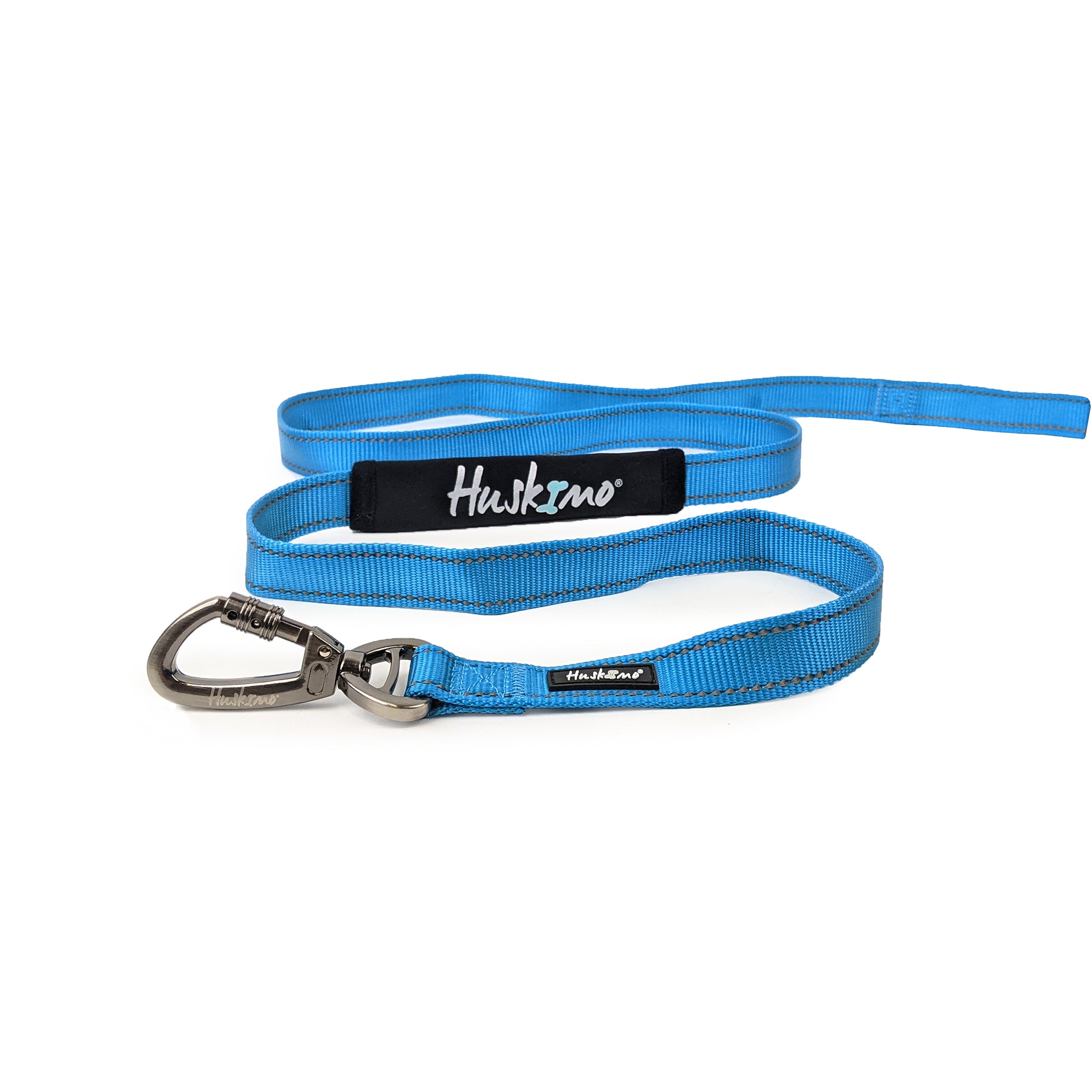 Huskimo Trekpro Dog Lead Bells Beach - Durable Reflective Dog Leash for Hiking, Running & Outdoor Adventures with Pets