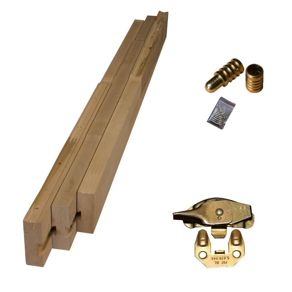 Premium Solid Wood Table Slide Set for 38
