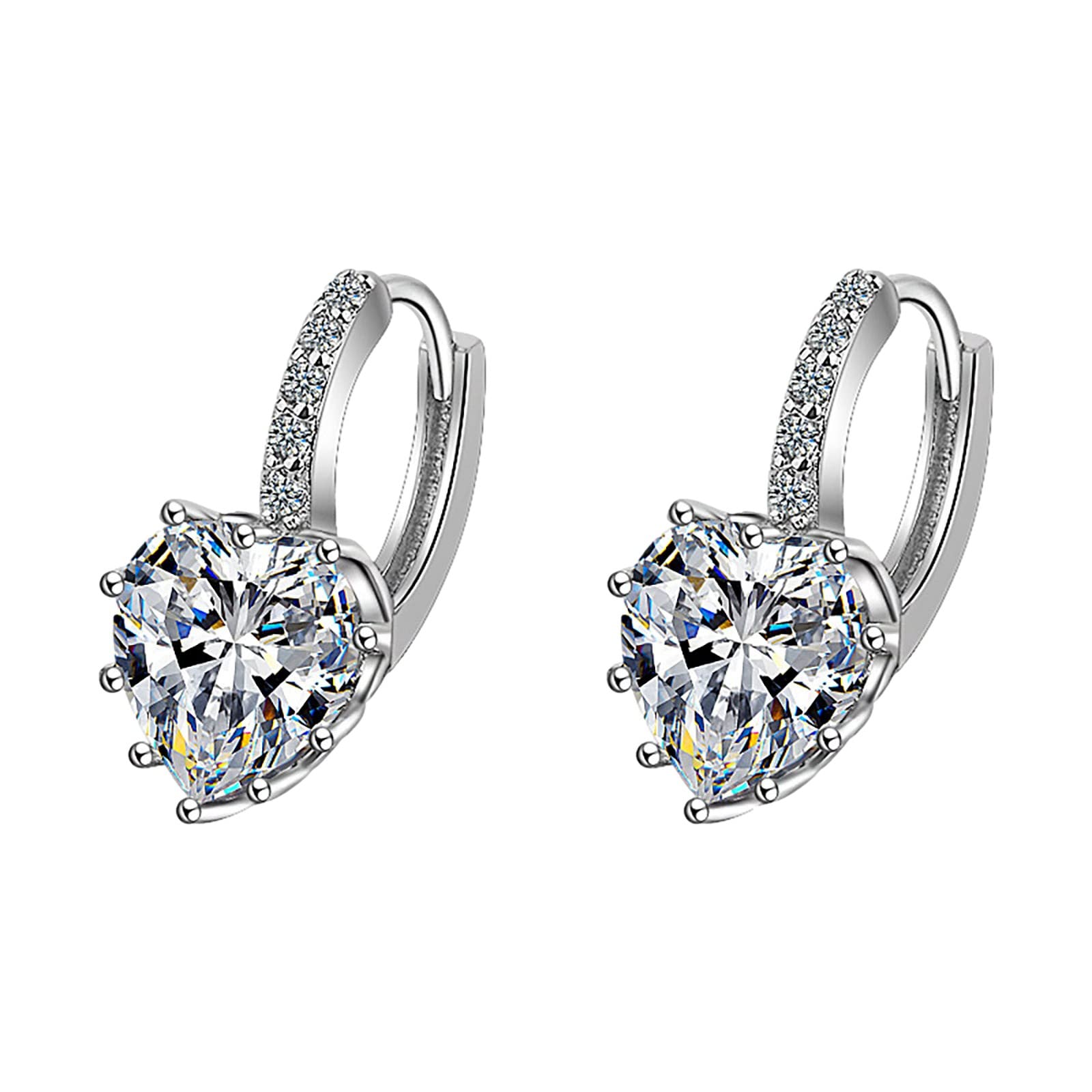 Trendy 2024 Women's Fashion Earrings - Retro Diamond Stud Earrings for Birthday Party & Jewelry Gifts | Perfect for Date Night, Office Wear & Special Occasions