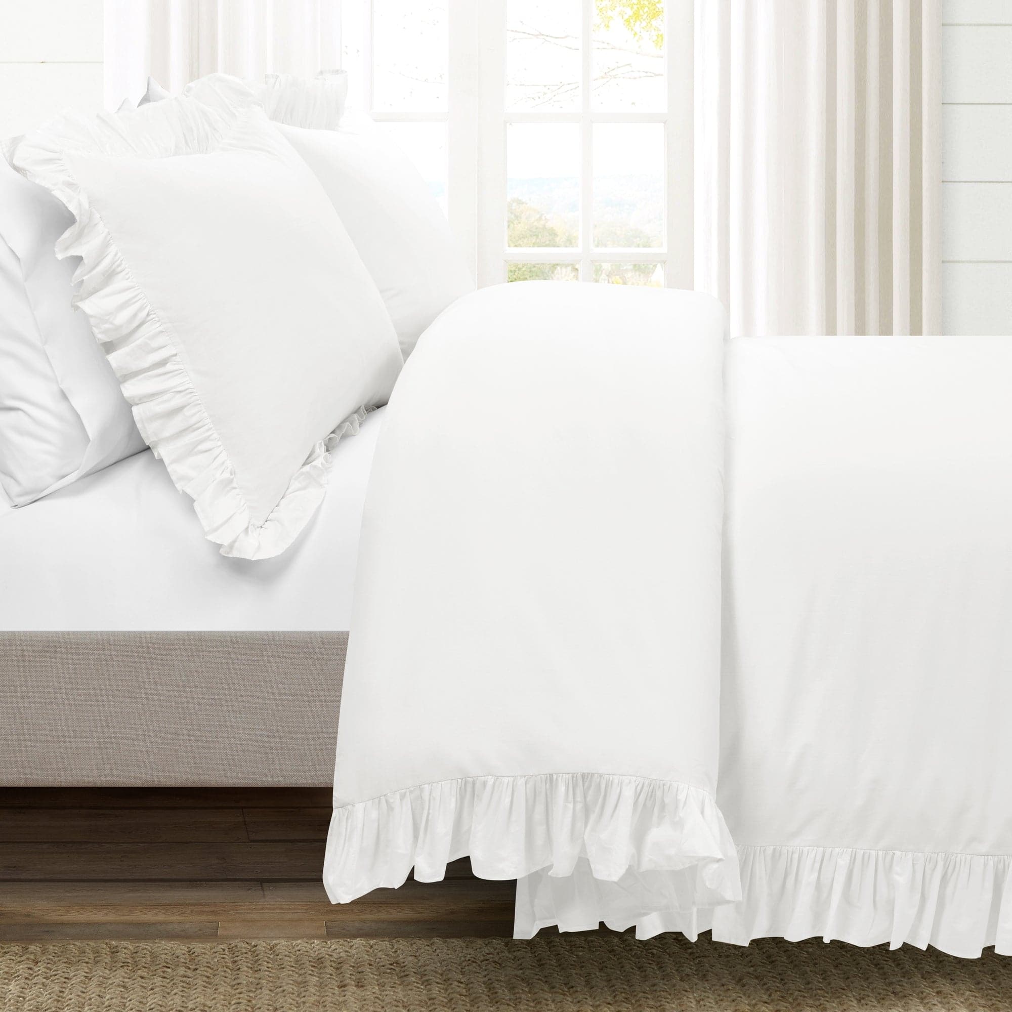Premium 100% Cotton Duvet Cover Set - Soft & Breathable Bedding - Queen/King Size - Perfect for Master Bedroom, Guest Room & Hotel Use