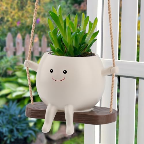 Glossy Hanging Planter