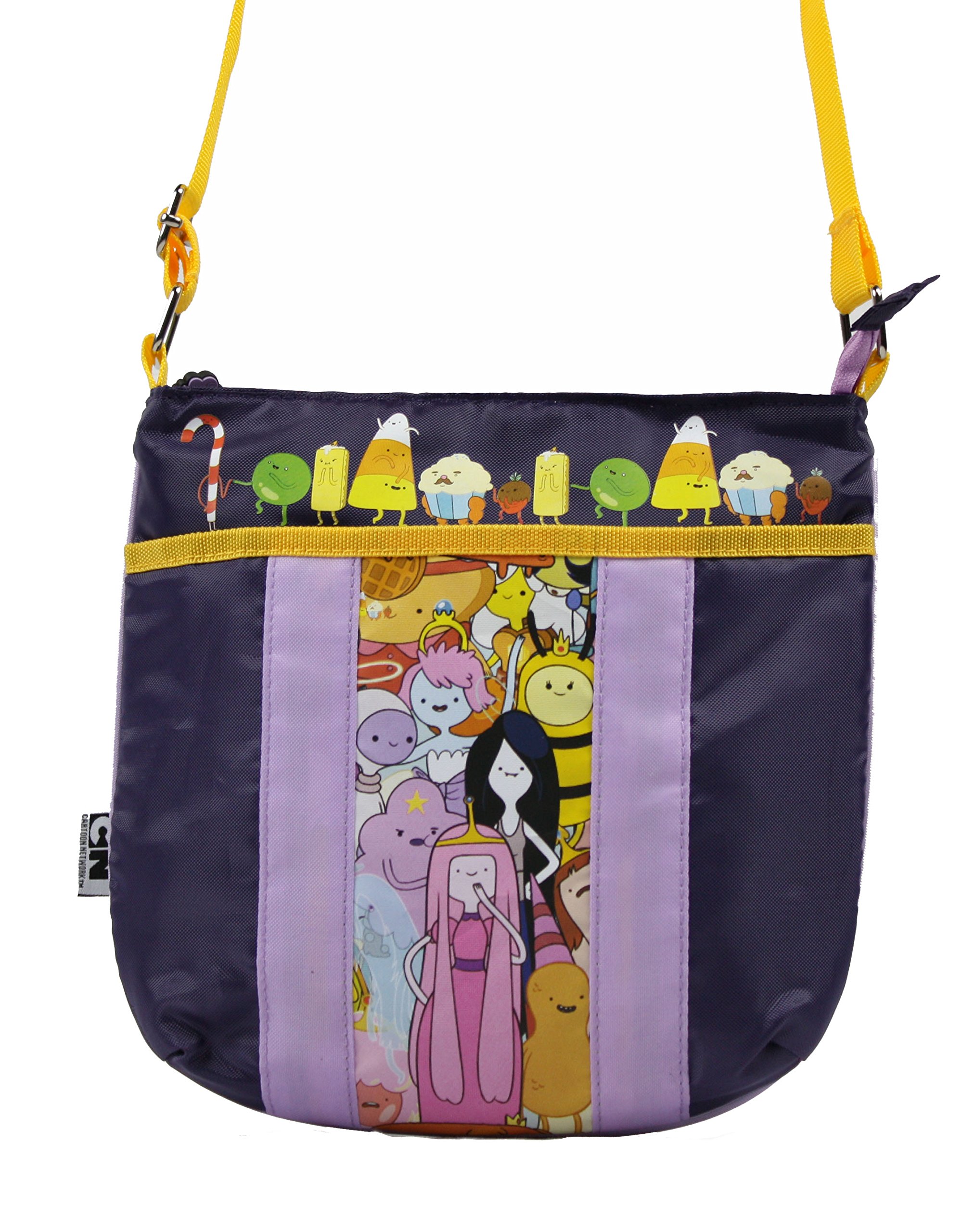 Adventure Time Princesses Crossbody Tote Bag - Cartoon Character Shoulder Bag for Women & Girls - Perfect for Cosplay, Conventions & Daily Use