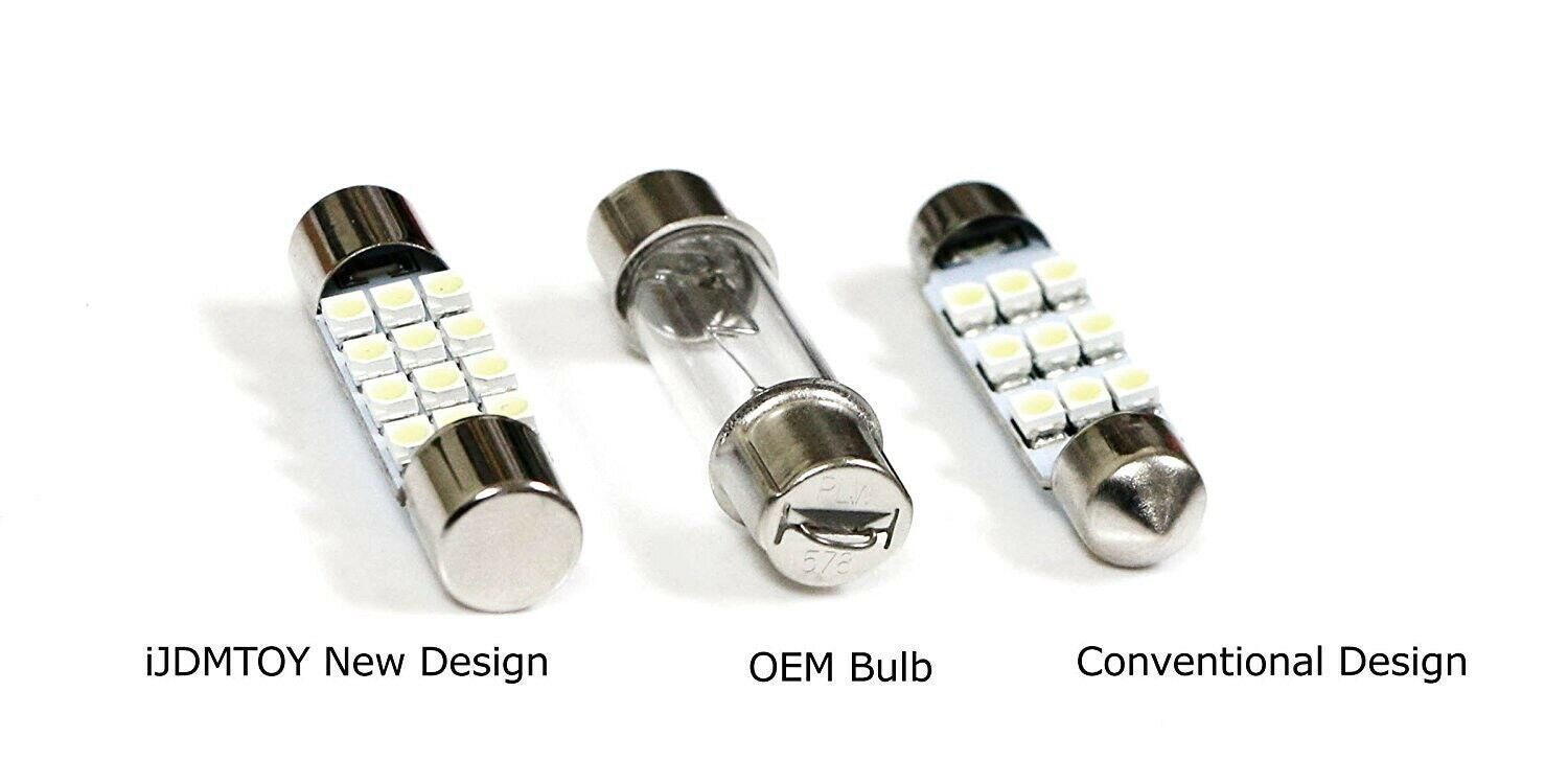 4-Pack White 12 SMD 1.72