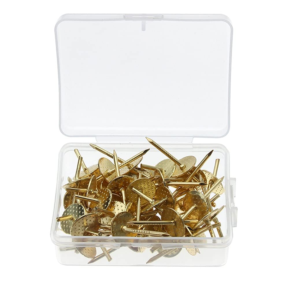 50PCS Picture Hangers - Heavy Duty Nail Hooks for Wall Decor, Photos, Clocks, Mirrors & Jewelry | One Step Hanging Design with Storage Box | Perfect for Home, Office & Gallery Display