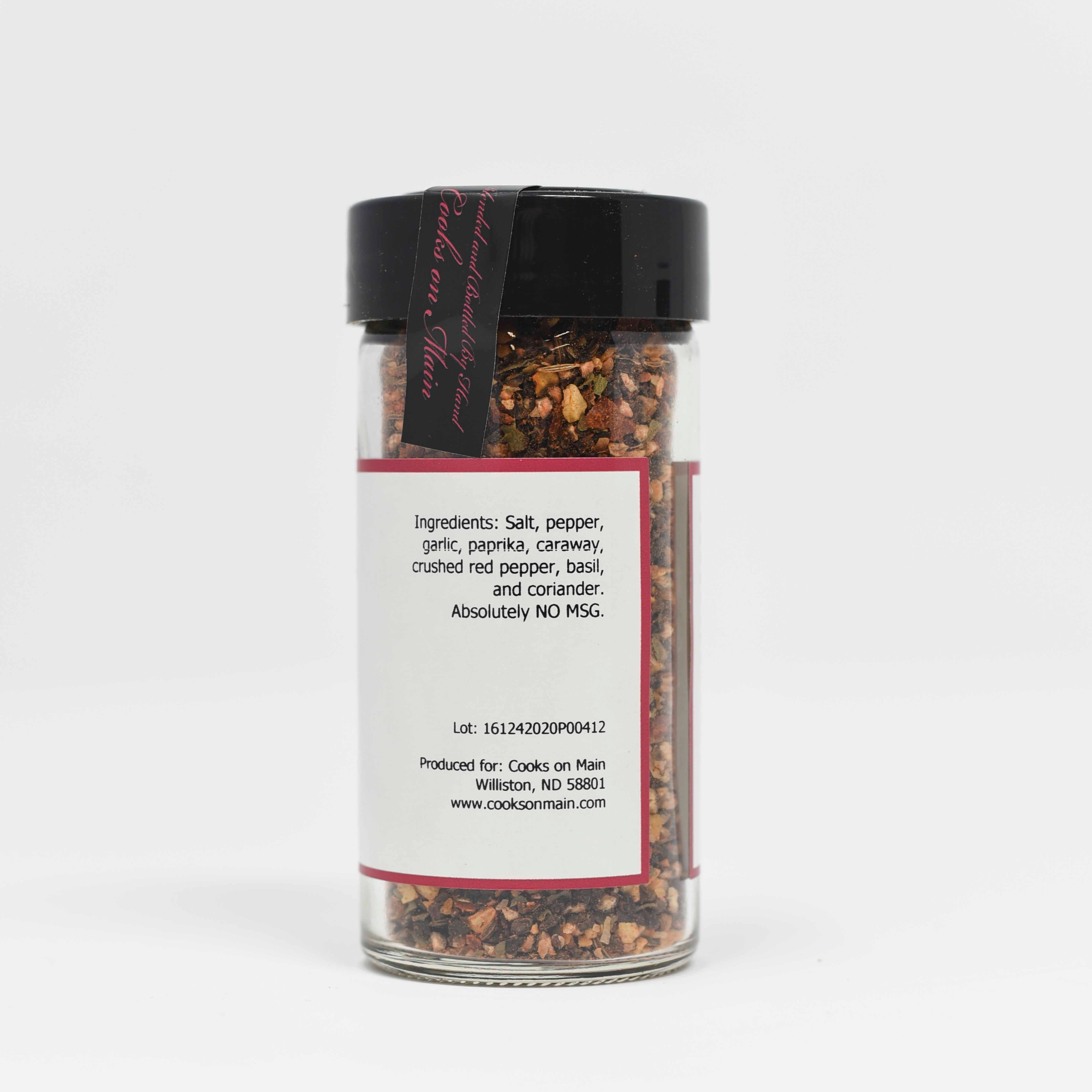 Premium Rocky Mountain Steak Seasoning - All Natural Spice Blend for Grilling, BBQ & Roasting - Perfect for Ribeye, Filet Mignon & Beef Tenderloin - Great for Outdoor Cooking, Camping & Backyard Parties