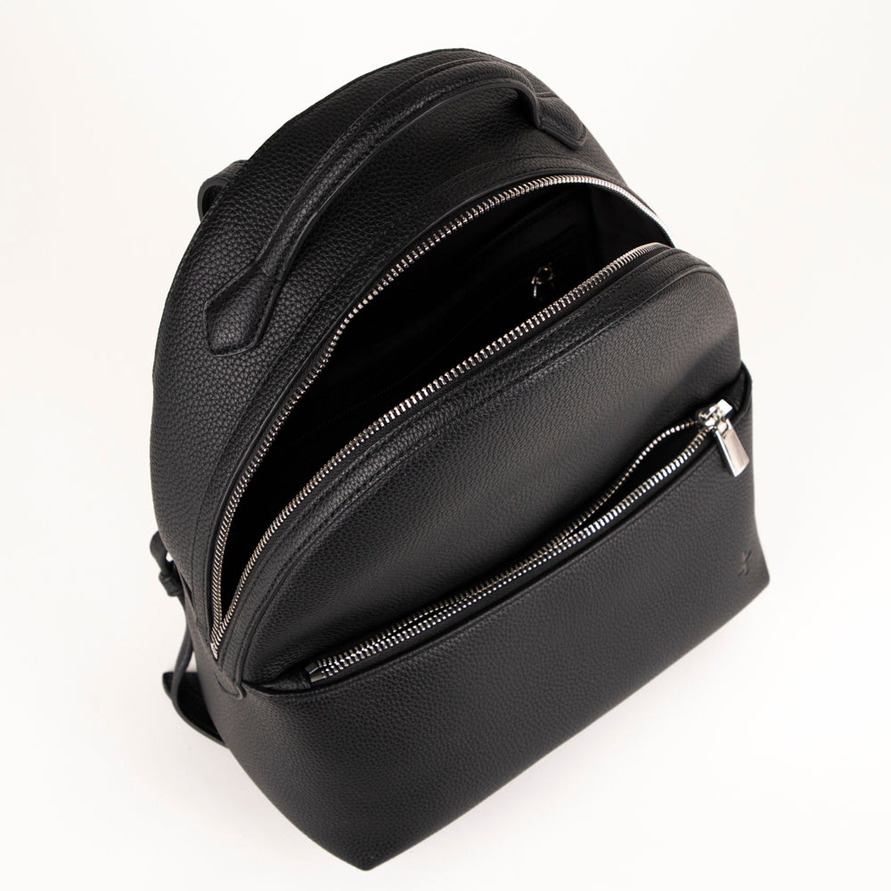 Premium RFID Blocking Leather Backpack for Men & Women - Anti-Theft Travel Laptop Bag - Perfect for Commuting, Business Trips & College