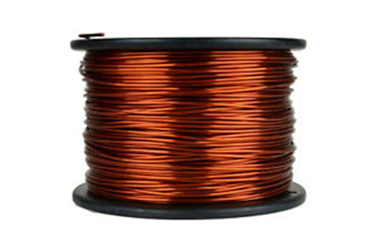 High-Quality Enameled Copper Magnet Wire for Electric Motor & Transformer Windings | AWG 10-20 Gauge (16 AWG, 1KG) Red | DIY Electrical Projects, Industrial Power Coils & Generator Repairs