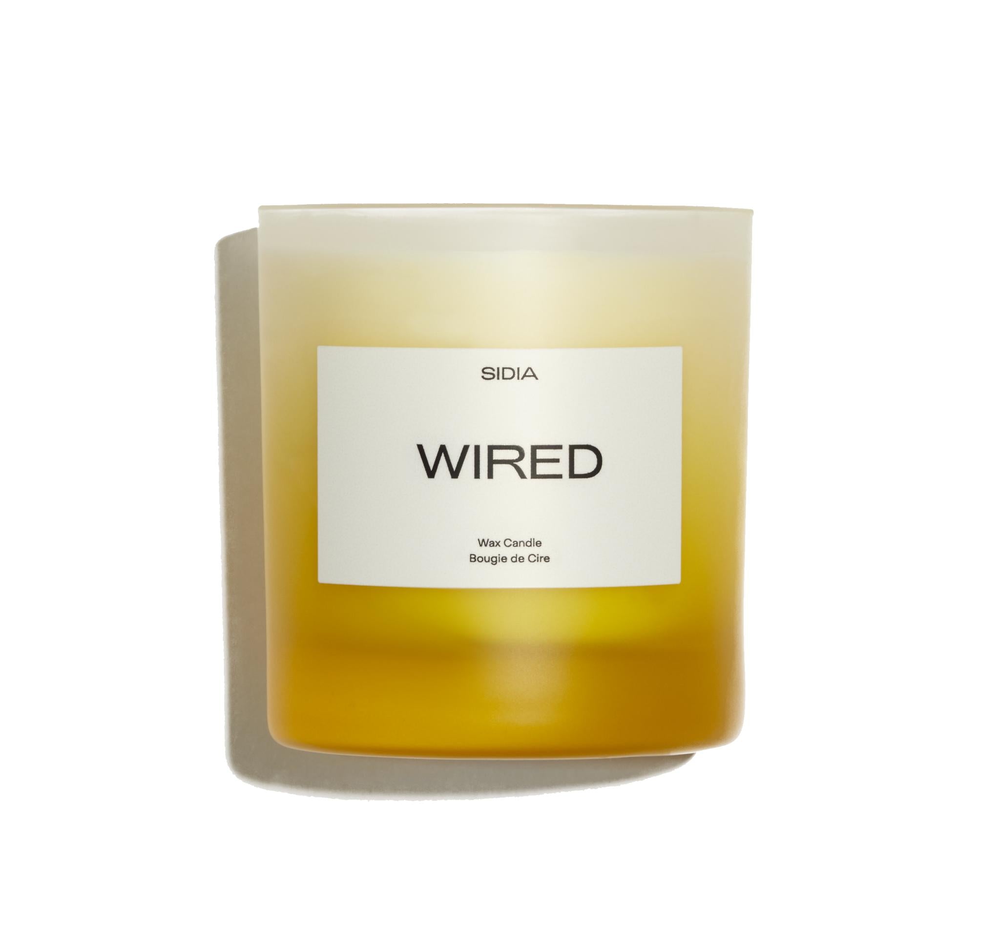 Sidia Premium Wired Candle - Long-Lasting Scented Candles for Home, Office & Romantic Dinners - Perfect for Relaxation, Aromatherapy & Holiday Decor