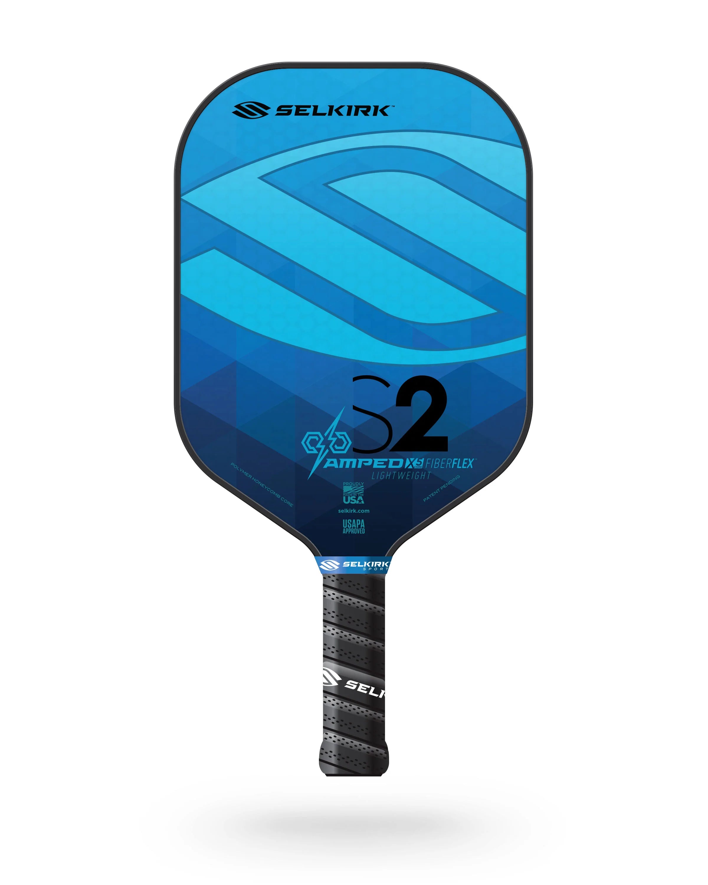 Selkirk Amped S2 Pickleball Paddle - Premium Carbon Fiber Paddle for Control & Power - Perfect for Indoor & Outdoor Pickleball Games