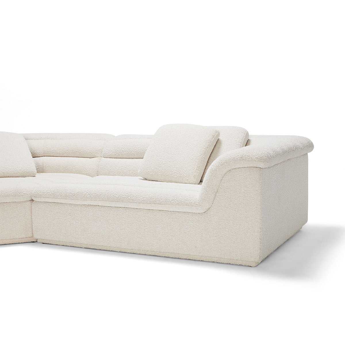 Modular Sofa Set of 3 Pieces - Floating Sectional Couch for Living Room, Lounge & Home Theater | Modern Comfortable Furniture for Small Spaces