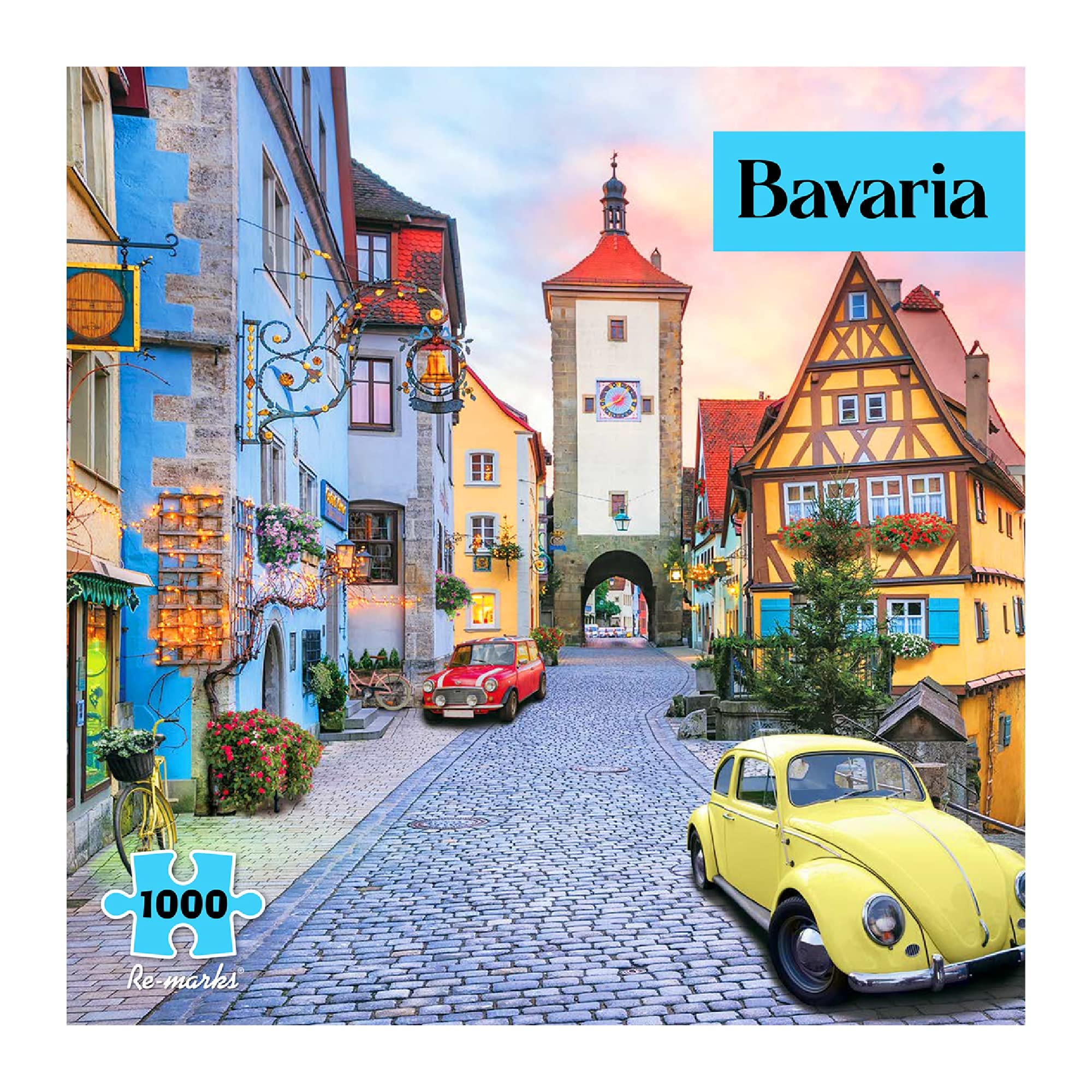 Re-marks Bavaria Photo Jigsaw Puzzle - 1000 Piece Puzzle for Adults & Kids - Perfect for Family Game Night & Stress Relief