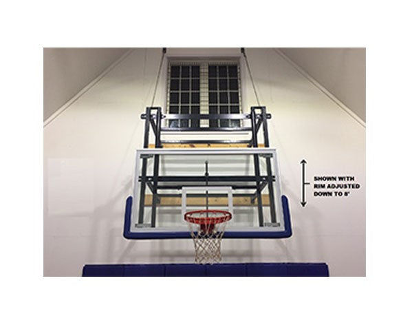 Adjustable Basketball Backboard Height Adjuster FT310 - Perfect for Indoor & Outdoor Courts, Driveway, and Gym Training