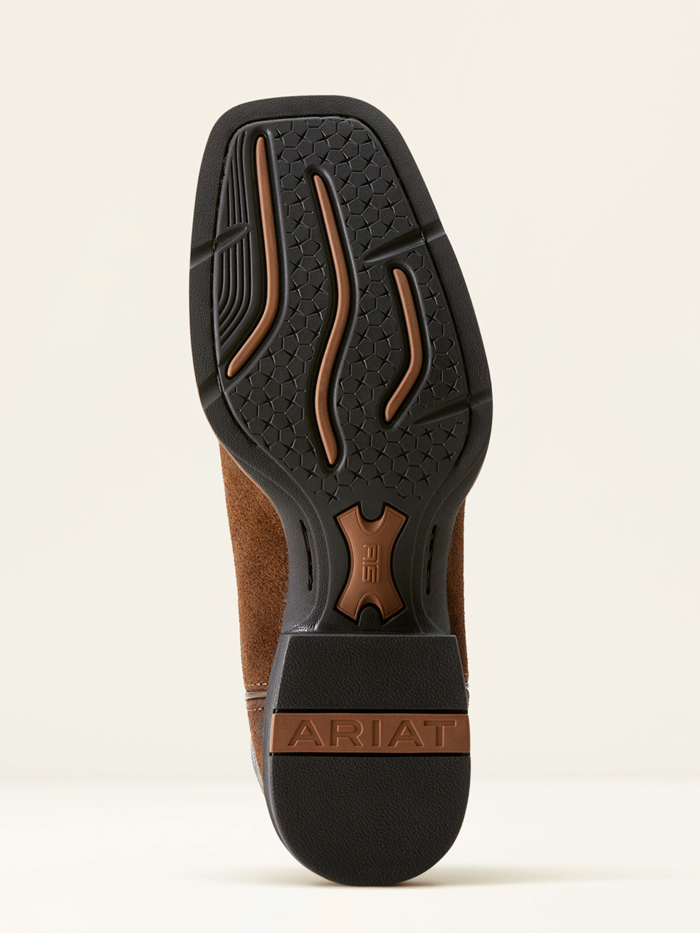 Ariat Men's Sport Wide Square Toe Cowboy Boots - 10053732 in Mesa Tan Bark - Perfect for Western Riding, Country Dancing & Casual Wear
