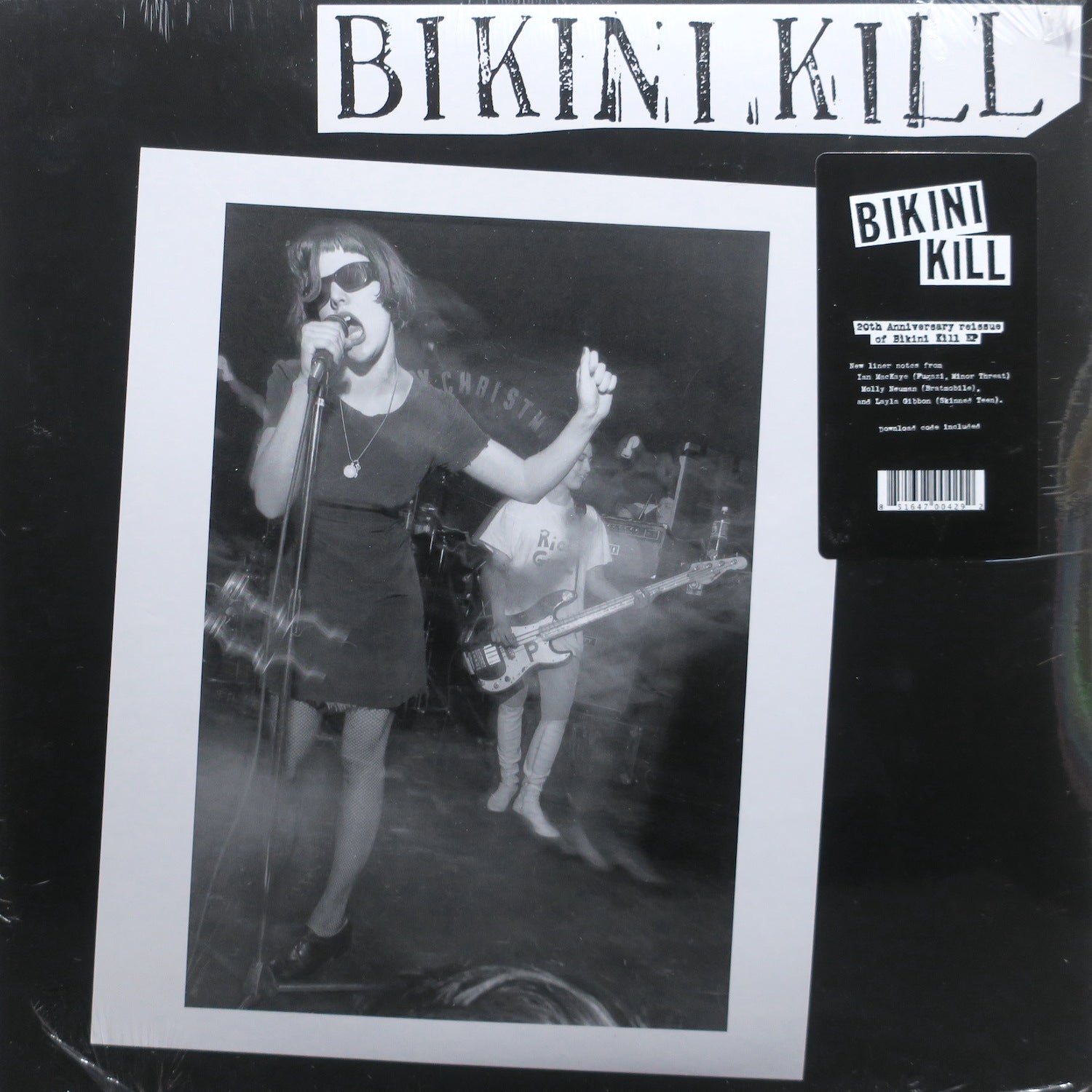 BIKINI KILL Self-Titled Vinyl EP - 1993 Punk Indie Record - Perfect for Punk Music Collectors & Vinyl Enthusiasts - Great for Home Listening & Music Parties