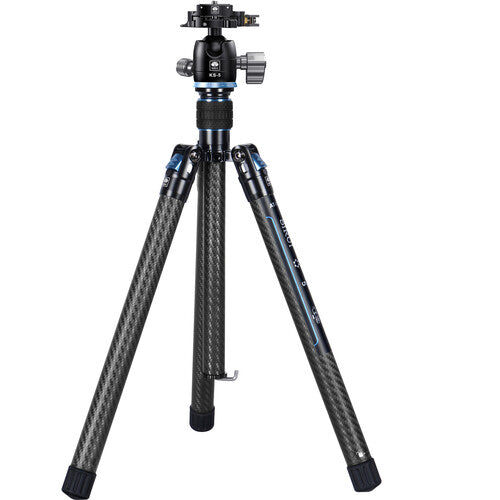 SIRUI Traveler X I Carbon Fiber Tripod with KS 5 Head - Lightweight Travel Tripod for Photography & Videography - Perfect for Outdoor Adventures, Hiking, and Travel Photography