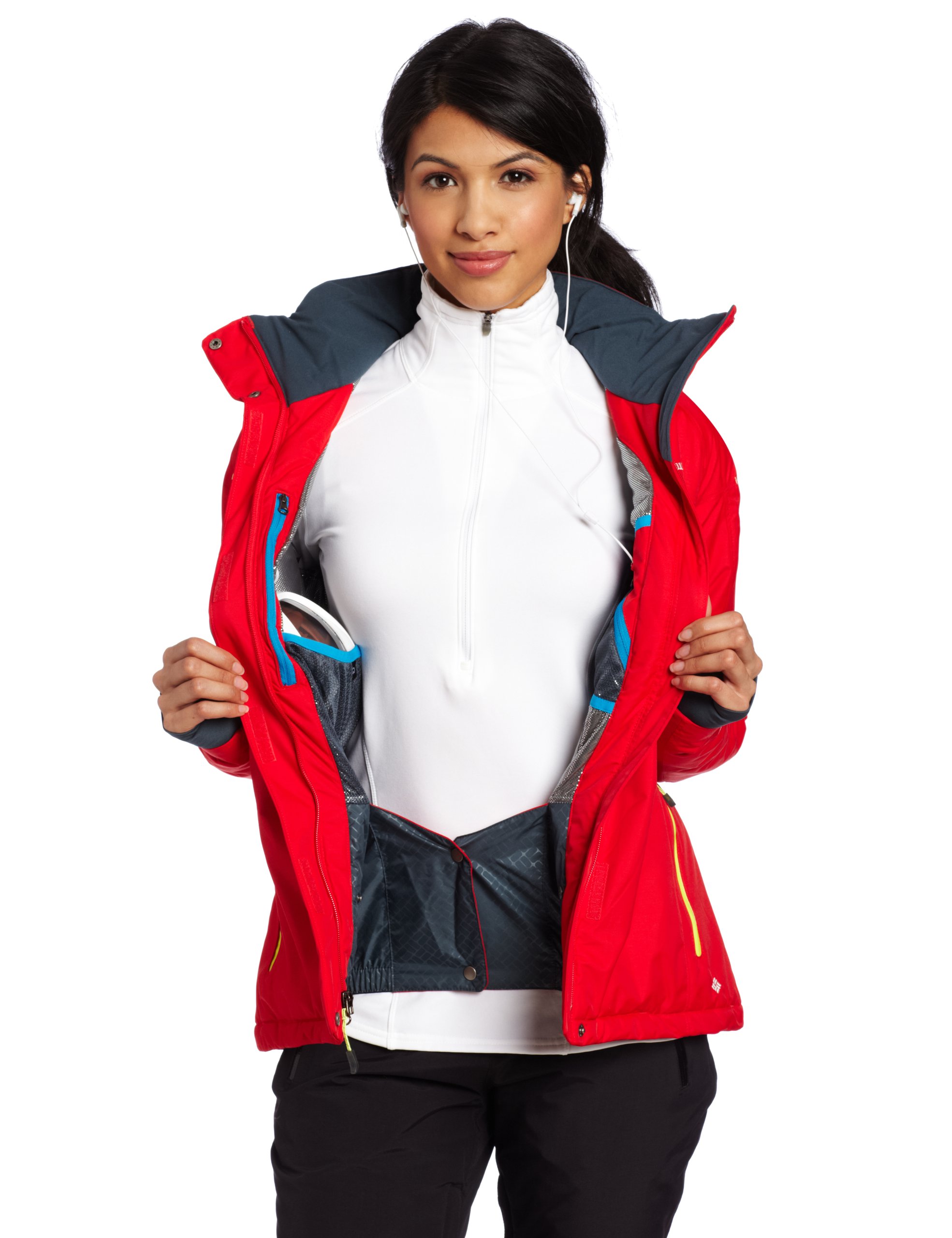 Columbia Women's Powderhouse Jacket - Waterproof Winter Ski Jacket with Omni-Heat Thermal Reflective Technology for Cold Weather, Snowboarding & Outdoor Activities