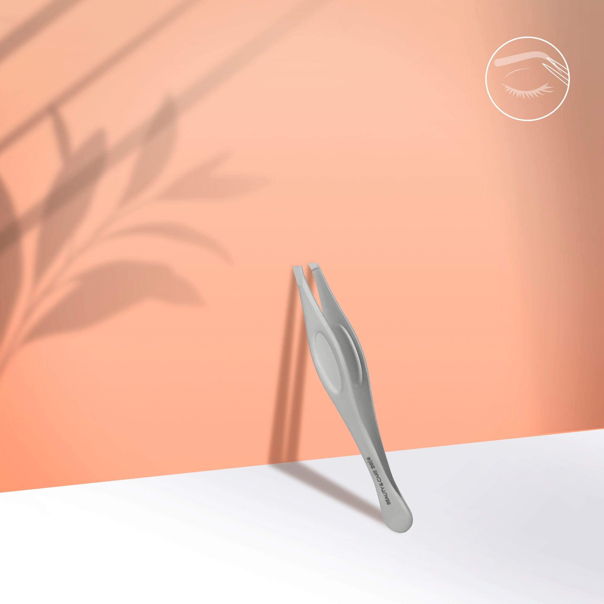 Staleks Slant Tip Eyebrow Tweezers for Precise Hair Removal - Beauty & Care Essential - Perfect for Salon, Home Use, and Travel