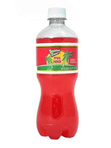 Tahitian Treat Soda - 24 Pack of 20 Oz Bottles | Tropical Fruit Flavored Carbonated Beverage | Perfect for Parties, BBQs & Summer Refreshment