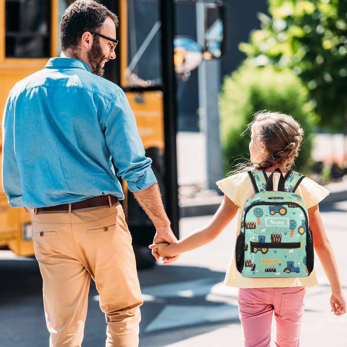 Custom Kids Backpack for School & Travel - Durable Toddler Backpack for Boys & Girls
