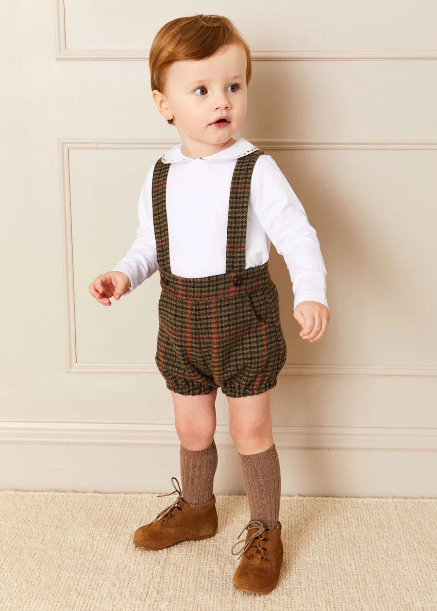 Brown Ribbed Knee High Socks for Kids (3 Months to 10 Years) - Warm & Comfortable Winter Socks for School, Playtime and Outdoor Activities