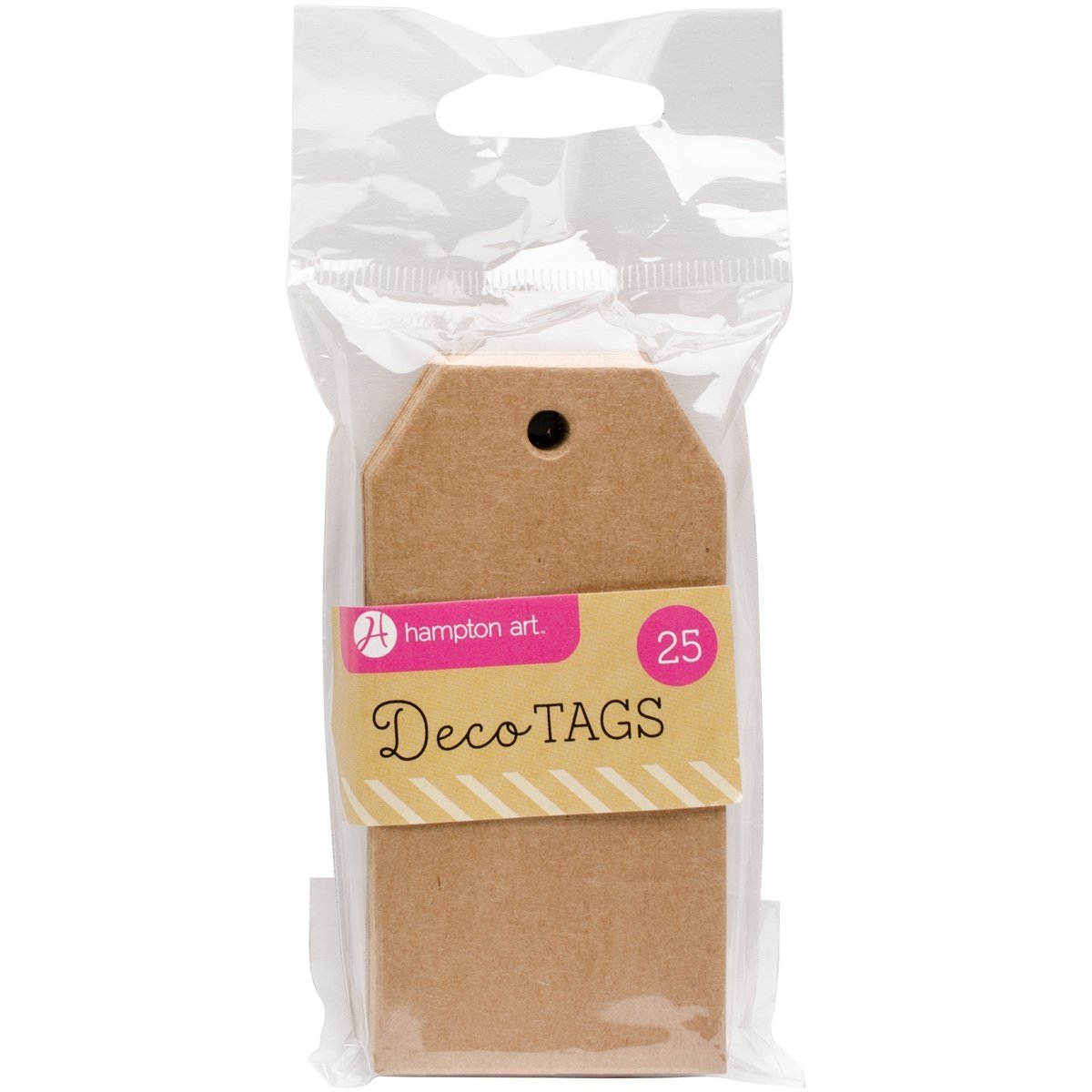 Hampton Art Kraft Paper Tags - 25/Pkg, 1.62