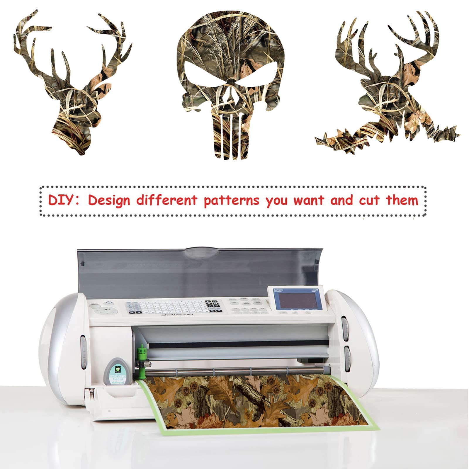 Camo Self-Adhesive Vinyl Sheets 12