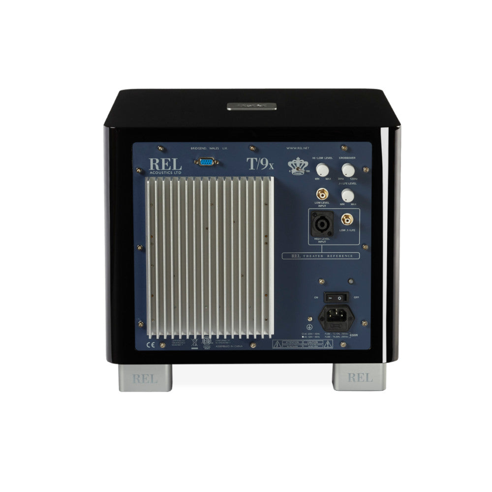 REL Serie T/9x Subwoofer - High-Performance Home Theater & Music Bass Speaker for Immersive Audio Experience