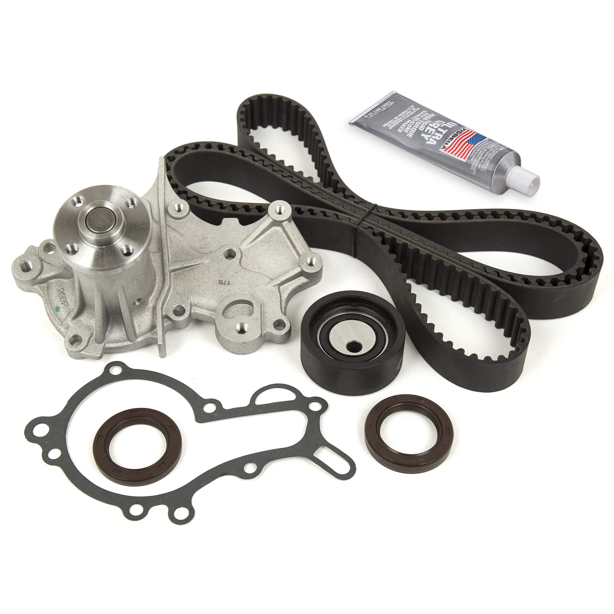 MA-4216892743 Timing Belt Kit with Water Pump for 89-95 Suzuki Sidekick & Geo Tracker 1.6L 8V G16KC Engine - Complete Replacement Kit for Smooth Performance & Preventative Maintenance