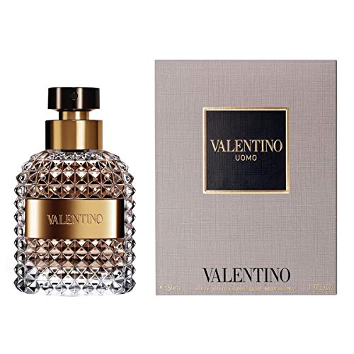 Valentino Uomo Eau De Toilette Spray for Men, 1.7 oz | Fresh Woody Fragrance | Perfect for Date Night & Special Occasions